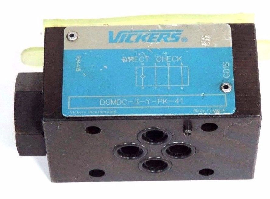 VICKERS DGMDC-3-Y-PK-41 VALVE MANIFOLD DGMDC3YPK41