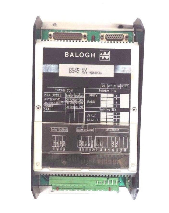 BALOGH BS45-XX SERIAL CONTROL MODULE 9509306765 BS45XX