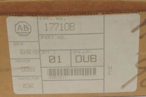 NIB ALLEN BRADLEY 1771-OB DC OUTPUT MODULE SER B 12-24V 1771OB