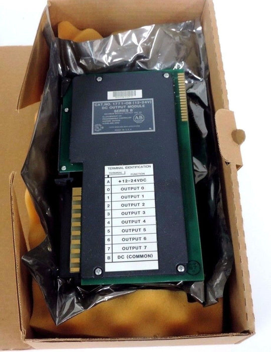 NIB ALLEN BRADLEY 1771-OB DC OUTPUT MODULE SER B 12-24V 1771OB