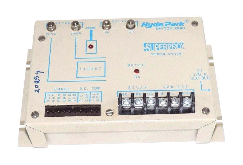 HYDE PARK SP-100 SUPERPROX SENSING SYSTEM REV. D SP100