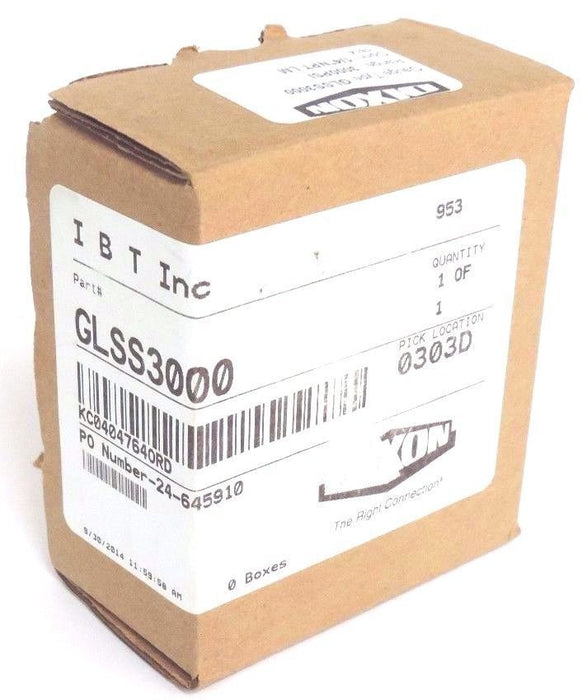 NIB DIXON GLSS3000 GAUGE RANGE: 3000PSI, CONN: 1/4'' NPT LM