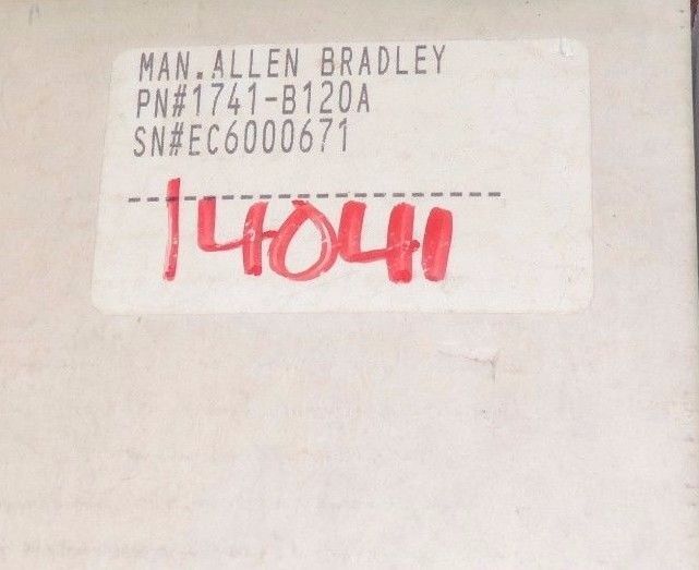 ALLEN BRADLEY 1741-B120A SER. A OUTPUT CARD 1741-B120A