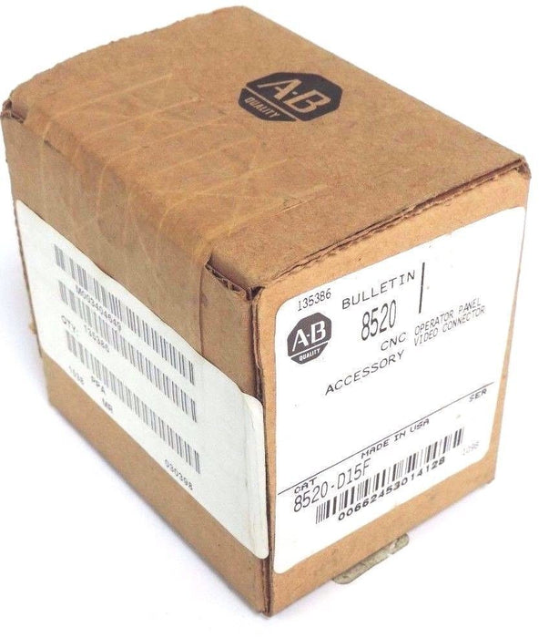 NIB ALLEN BRADLEY 8520-D15F OPERATOR PANEL VIDEO CONNECTOR 8520D15F