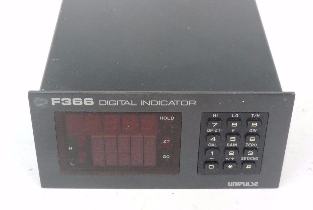 UNIPULSE F366 DIGITAL INDICATOR CONTROL 10V 92C032