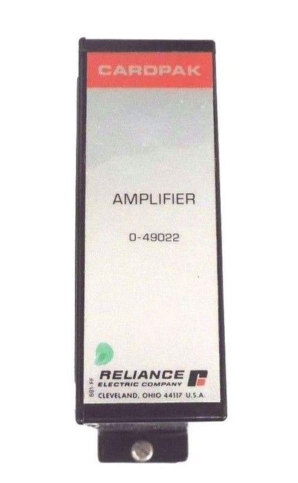 NIB RELIANCE ELECTRIC 0-49022 CARDPAK AMPLIFIER CARD W/ 75976-18D PC 049022
