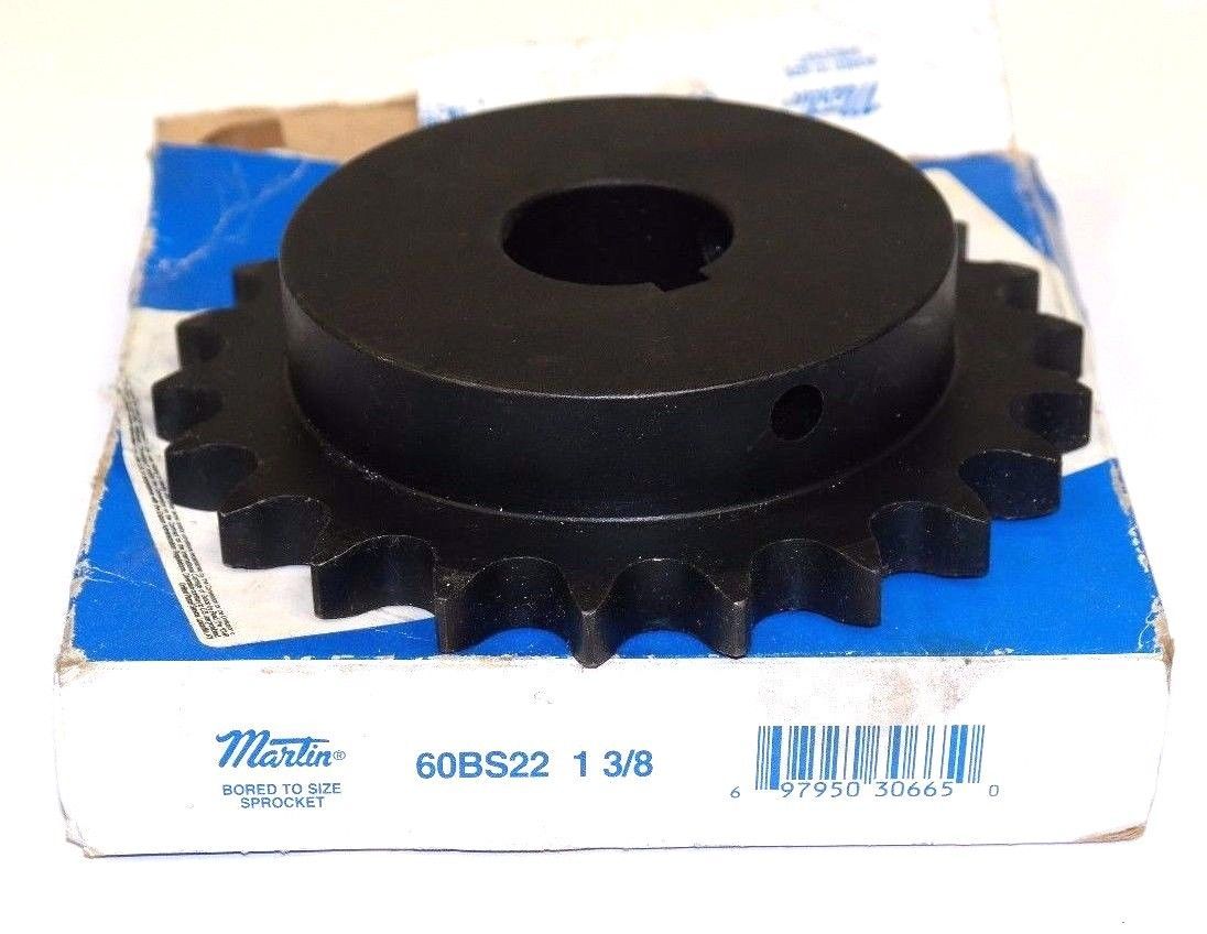 NEW MARTIN 60BS22 1 3/8 SPROCKET 1-3/8" BORE 60BS22138