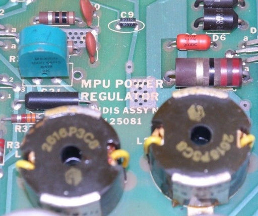 LANDIS A125081 MPU POWER REGULATOR BOARD