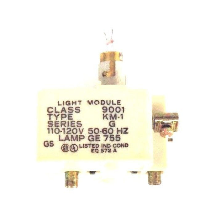 NIB SQUARE D 9001-KM-1 SER. G LIGHT MODULE 120/110V, 60/50HZ, 9001KM1