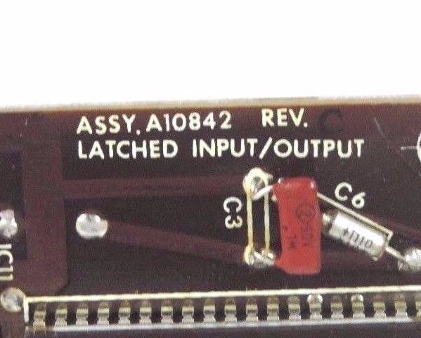 AVTRON A10842 LATCHED INPUT/OUTPUT MODULE REV C