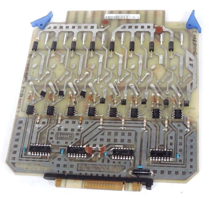 REPAIRED ISSC D-16-09-019 DC SWITCH D1609019 REV. E