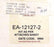 NIB FAIRCHILD EA-12127-2 SERVICE KIT FOR 10BP -300 & 400STANDARD, EA121272