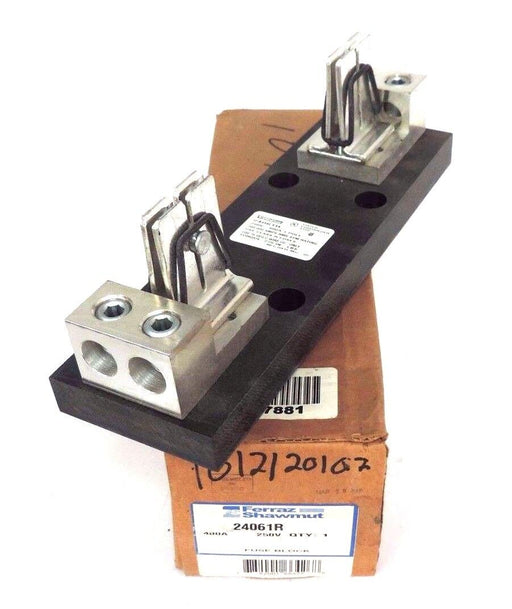 NIB FERRAZ SHAWMUT 24061R FUSE BLOCK 400A, 250V