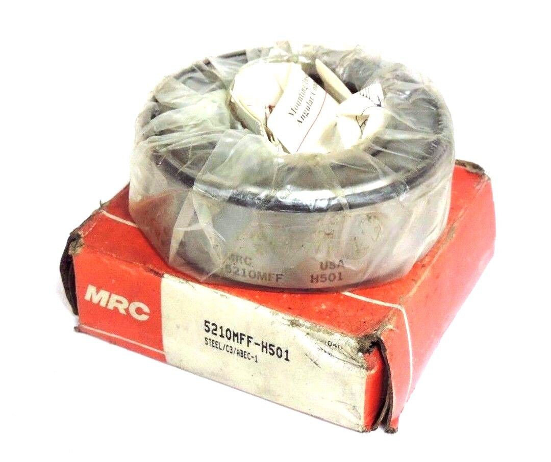 NIB MRC 5210MFF-H501 BALL BEARING STEEL/C3/ABEC-1, 5210MFFH501, STEELC3ABEC1