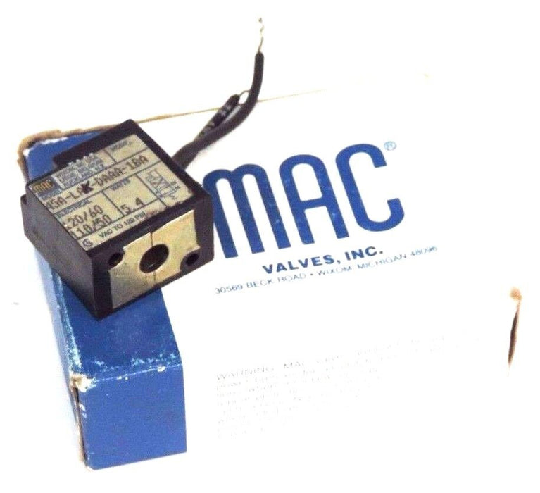 MAC 45A-LAK-DAAA-1BA VALVE COIL 110-120V 50/60HZ 5.4WATT 45ALAKDAAA1BA