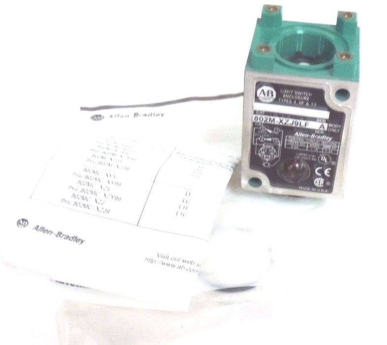 NIB ALLEN BRADLEY 802M-XZJ9LF LIMIT SWITCH 802MXZJ9LF SER. A