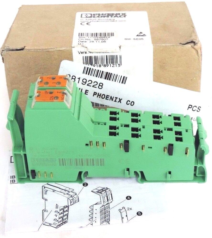 NIB PHOENIX CONTACT IB IL INC-IN MODULE ORDER-NO.: 2819228