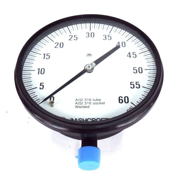 NIB ASHCROFT 45-2462-SS-04L-60 DURAGAUGE 4-1/2'', 1NA19260-011, 452462SS04L60
