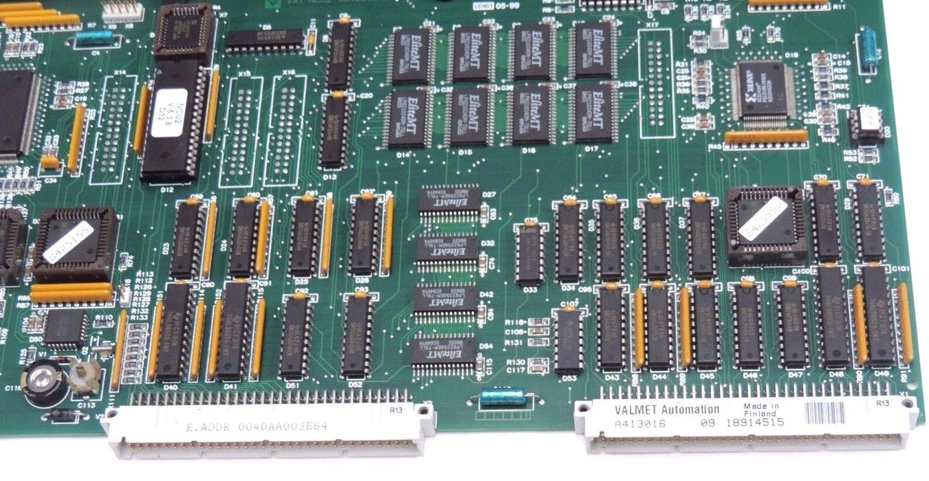 METSO VALMET AUTOMATION A413016 NCU2 09 MODEL 17 BOARD