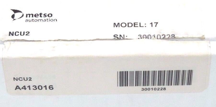 METSO VALMET AUTOMATION A413016 NCU2 09 MODEL 17 BOARD