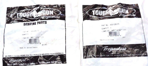 LOT OF 2 NEW TREGASKISS 415-116-15 WIRE CONDUIT, LINER 15' FOR .045"-1/16" WIRE