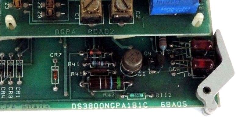 GENERAL ELECTRIC DS3800NGPA1B1C PC BOARD NGPA W/ GE DS3800DGPA1A1B BOARD