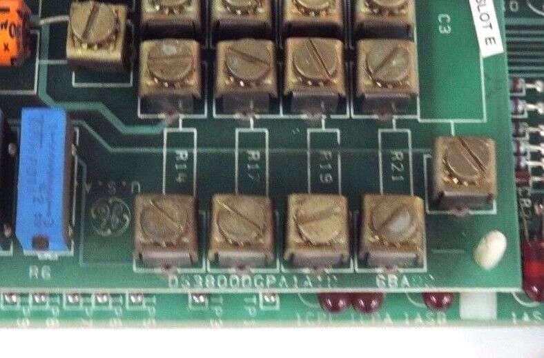 GENERAL ELECTRIC DS3800NGPA1B1C PC BOARD NGPA W/ GE DS3800DGPA1A1B BOARD