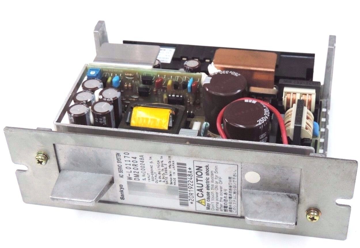 SANKYO W-L01170 AC SERVO SYSTEM WL01170DM20R04 POWER SUPPLY