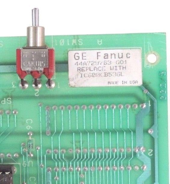 GE FANUC IC600CB53GL COMMUNICATIONS CONTROL MODULE TYPE2 SERIES SIX