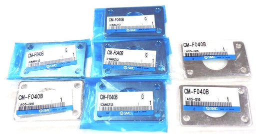 LOT OF 7 NEW SMC CM-F040B FLANGE BRACKETS CMF040B