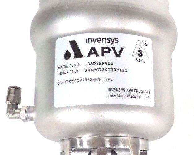 NEW INVENSYS APV 18AP819855 ACTUATOR SWAPC720T30B1E5 70/150PSI, 5/10BAR