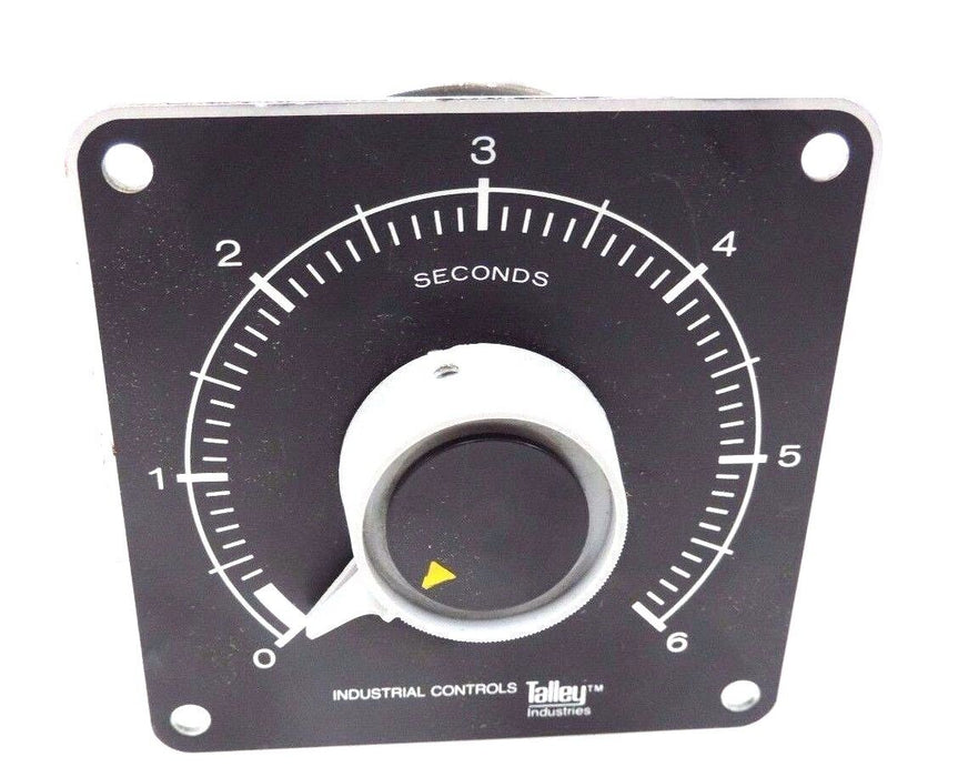 NIB TALLY DP11A-007H DELAY TIMER SW10A, 250VAC, 6SEC., BT30107, DP11A007H