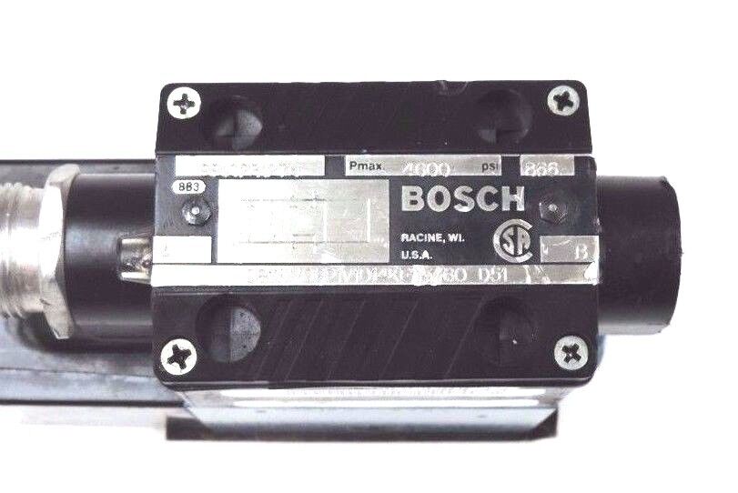 NEW BOSCH REXROTH 9810231276 CONTROL VALVE 081WV06P1V1014KE115/60 D51 W/ COIL