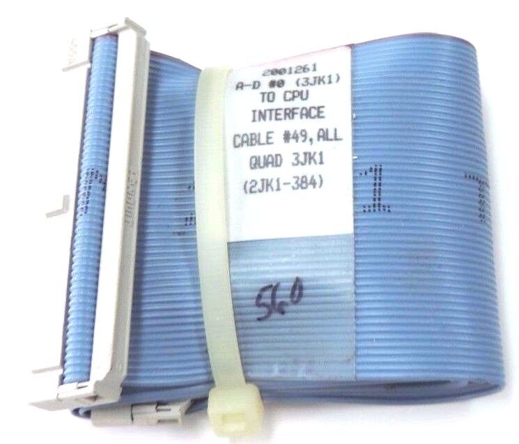 NEW 2001261 A-D #0 (3JK1) TO CPU INTERFACE CABLE #49, ALL QUAD 3JK1 (2JK1-384)