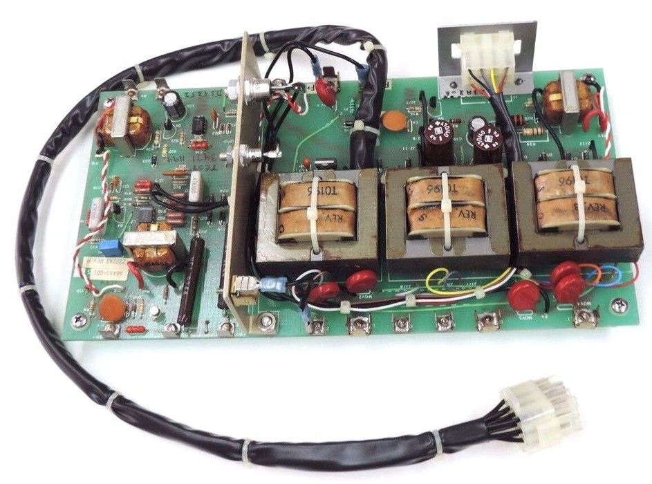 CNC CLEVELAND MACHINE CONTROLS A6483-G01 BOARD 237243 REV. H, PC0856 REV. D