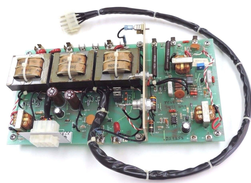 CNC CLEVELAND MACHINE CONTROLS A6483-G01 BOARD 237243 REV. H, PC0856 REV. D