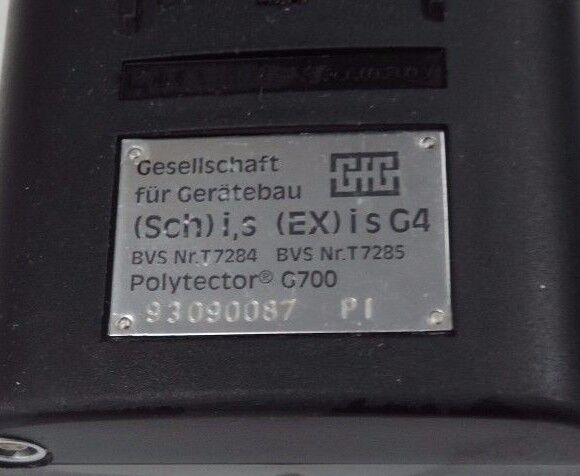 GIG MODEL G700 POLYTECTOR PORTABLE GAS DETECTOR