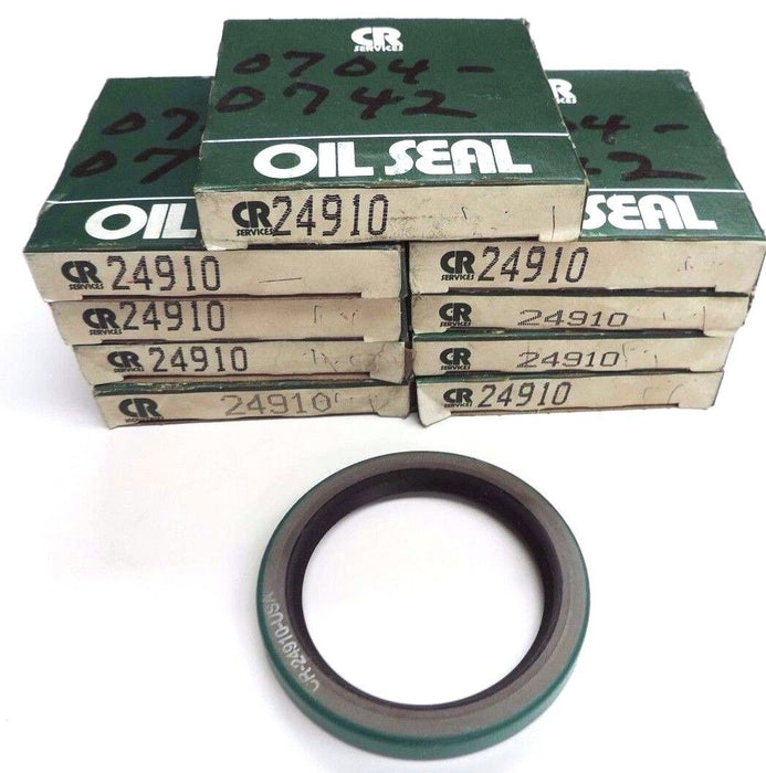LOT OF 9 NIB CHICAGO RAWHIDE 24910 OIL SEALS 2.5X3.251X.438INCH SINGLE LIP