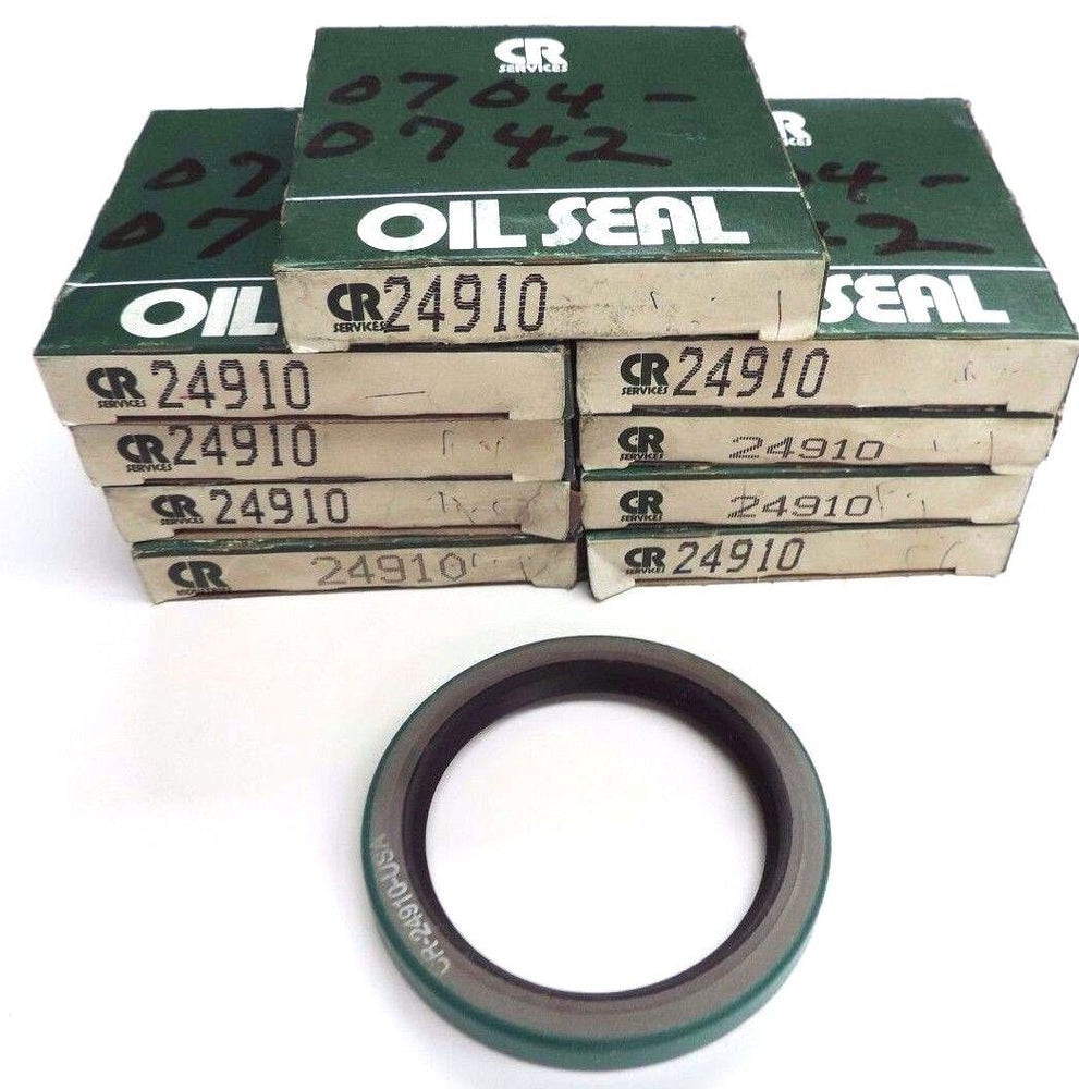 LOT OF 9 NIB CHICAGO RAWHIDE 24910 OIL SEALS 2.5X3.251X.438INCH SINGLE LIP