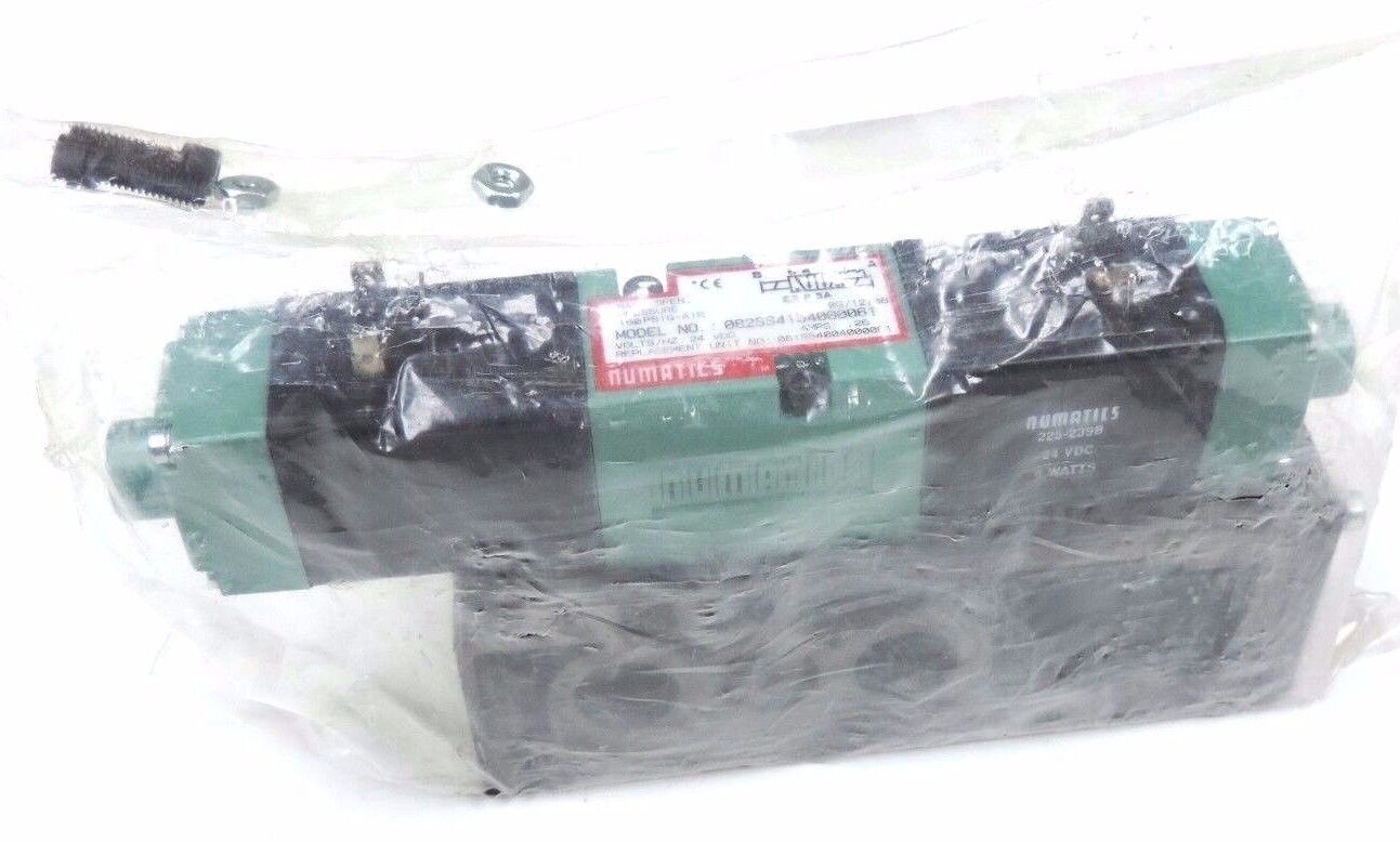 NEW NUMATICS 082SS4154000061 VALVE 24VDC, AMPS: .26 W/ 225-239B