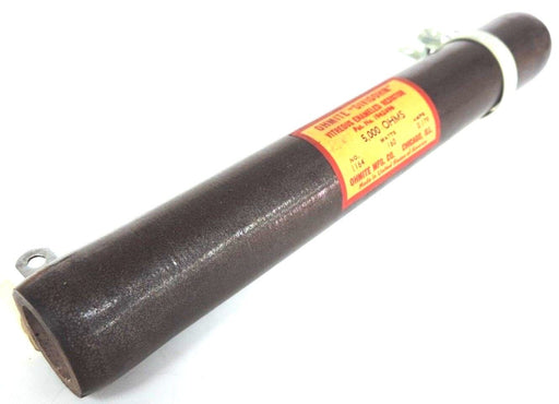 NIB OHMITE DIVIDOHM RESISTOR NO. 1164, 5000 OHMS WATT SIZE: 160 AMPS: 0.179