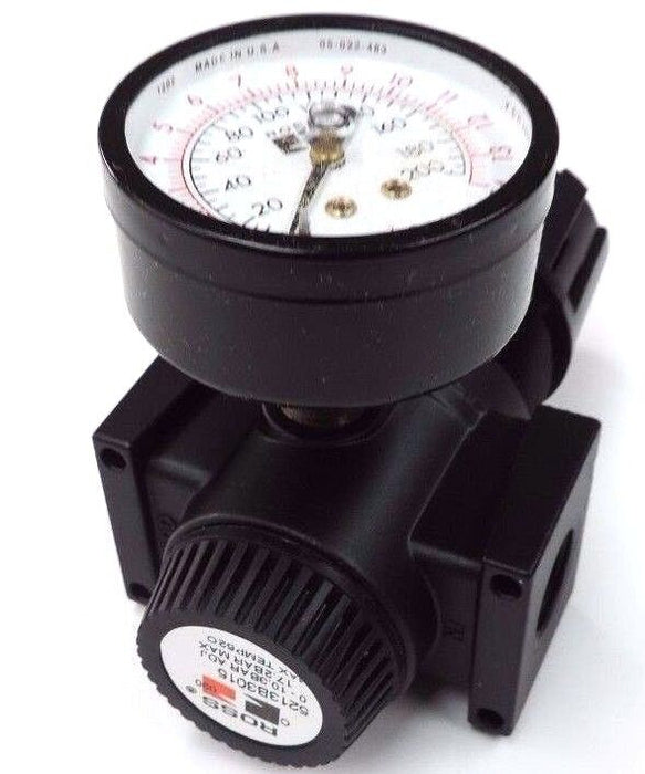 NIB ROSS 5213B3015 REG. 3/8 PIST TYPE 0-150PSI W/ 5400A2011 1/4 PRESSURE GAUGE