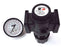 NIB ROSS 5213B3015 REG. 3/8 PIST TYPE 0-150PSI W/ 5400A2011 1/4 PRESSURE GAUGE