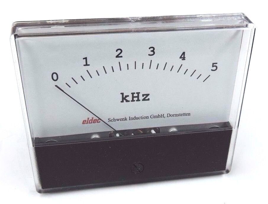 NIB ELDEC S-65 METER 0-5 kHz DC1mA, S65