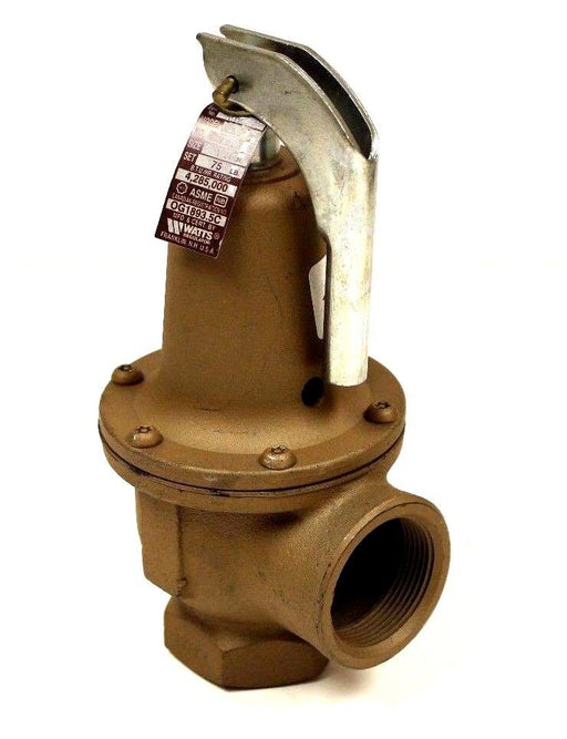 NEW WATTS 1-1/4"-740-075 WATER PRESSURE SAFETY RELIEF VALVE 740-075 740075