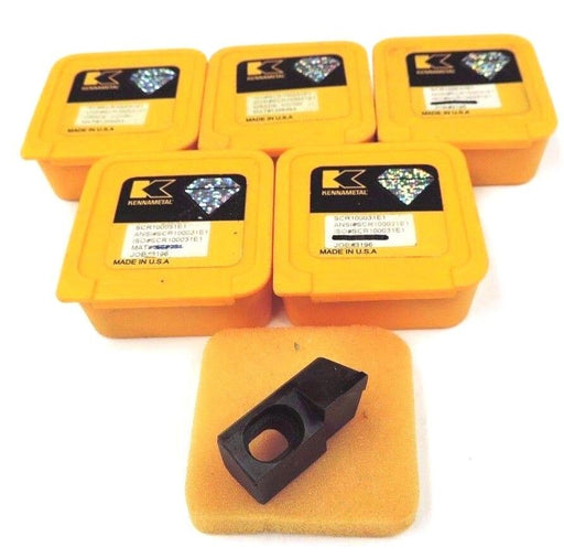 LOT OF 5 NEW KENNAMETAL SCR100031E1 INSERTS