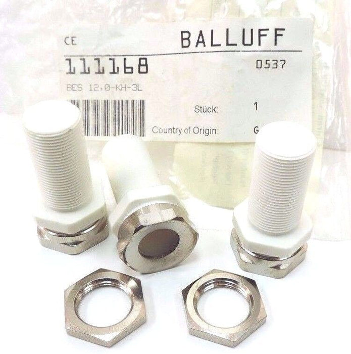 LOT OF 3 NEW BALLUFF BES120KH3L SENSOR ACCESSORIES BES 12,0-KH-3L