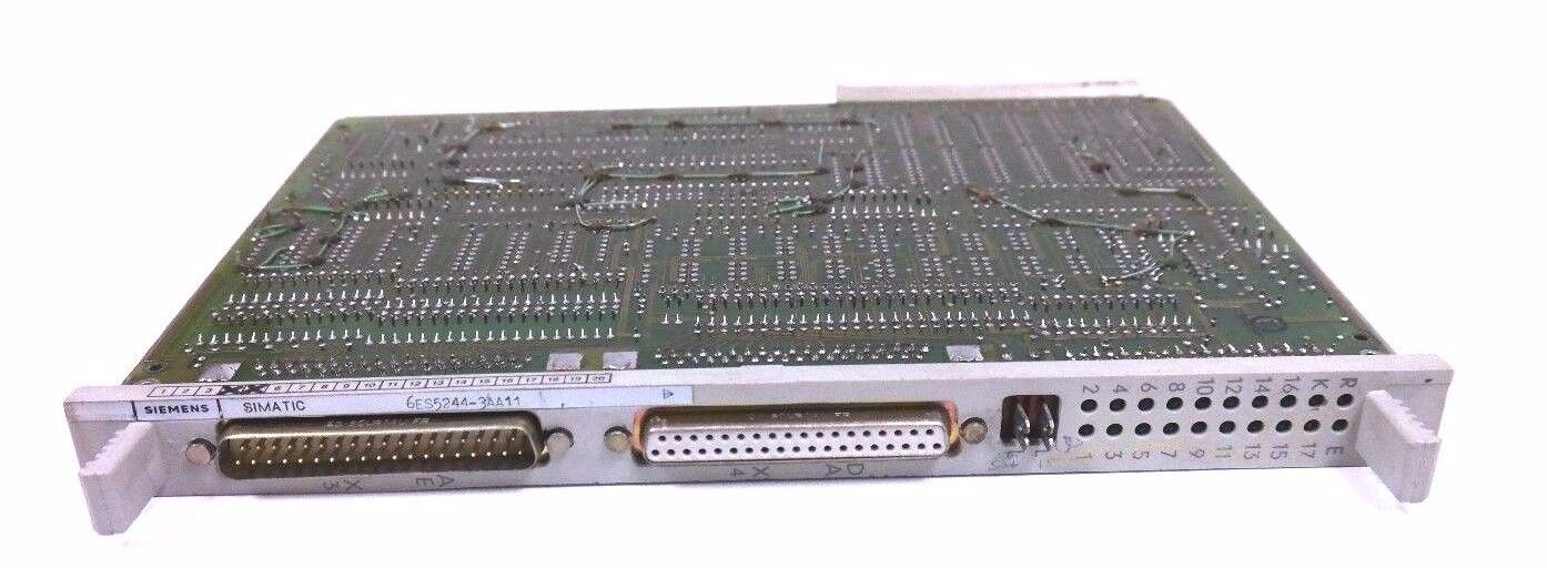 SIEMENS 6ES5244-3AA11 SIMATIC S5 TEMP. CONTROL MODULE 6ES5-244-3AA1 6ES52443AA1