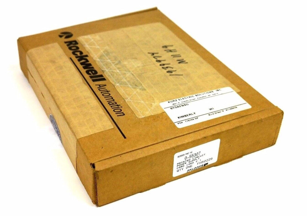 NIB F/S RELIANCE ELECTRIC 0-55307 PC BOARD POWER SUPPLY 460V, 0553071 O55307