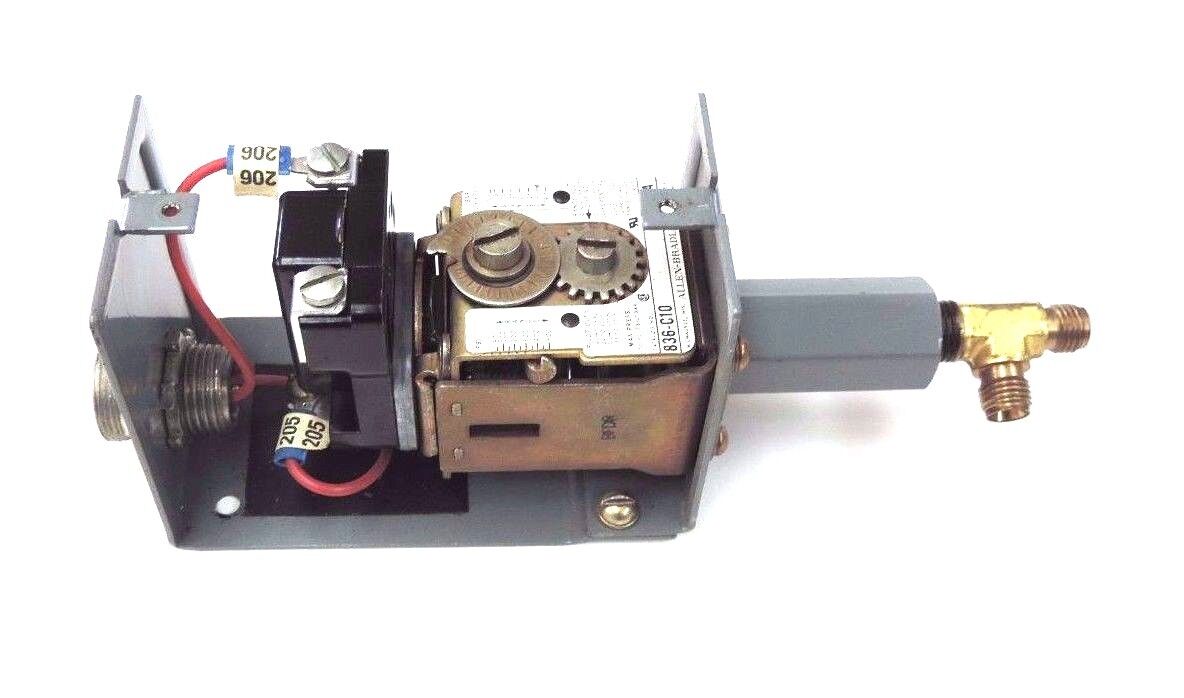 ALLEN BRADLEY 836-C10 SER. A PRESSURE CONTROL SWITCH 1300PSI MAX, 836C10